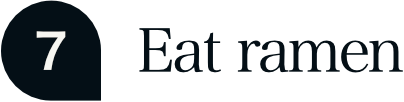 Eat ramen